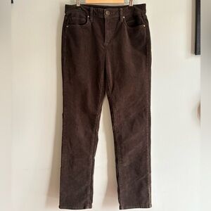 Y2K Calvin Klein Brown Corduroy Pants